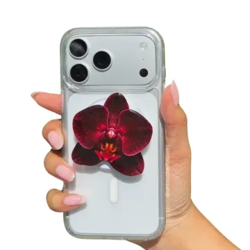 Midnight Orchid Cute Trendy Stylish Aesthetic MagSafe Phone Grip