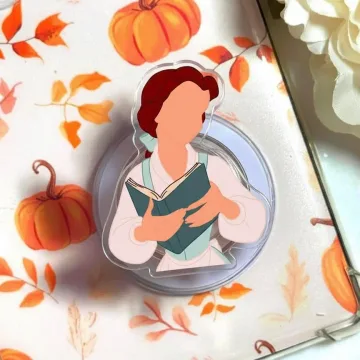 Bibliophile Magnetic Cute Trendy Stylish Phone Grip