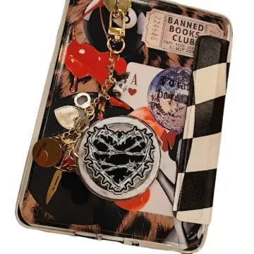 Barbed Wire Heart Gothic Kindle Bookish Book Lover Phone Grip