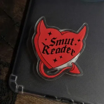 Red Smut Reader Spooky Bookish Trendy Gift for Her Phone Grip