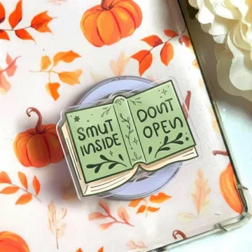 Smut Inside Don T Open Spicy Romance Magnetic Cute Phone Grip