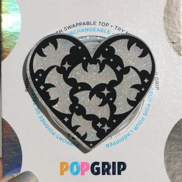 Bat Heart Kindle Spooky Romance Reader Bookish Book Lover Phone Grip