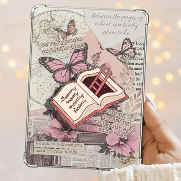 Leaving Reality Entering Fiction Retro Vintage Book Mental Phone Grip