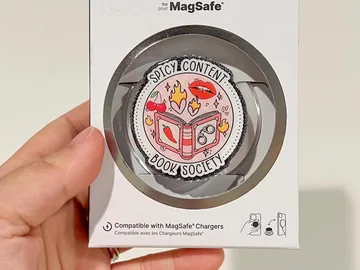 Spicy Content Book Society Smut Romance Magnetic Cute Phone Grip