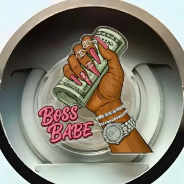 Boss Babe Cool Black Beauty Kindle Money Girly Gift Phone Grip