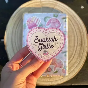Bookish Girlie Kindle Coquette Book Lover Bow Ribbon Phone Grip