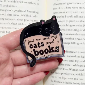 Cats and Books Kindle Halloween Kindle Spooky Book Bookish Phone Grip