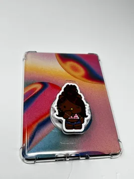 Hoochie Kitty Poppie Cat Kitten Magnetic Cute Trendy Phone Grip