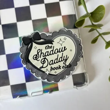 Shadow Daddy Book Club Heart of Shadows Kindle Book Phone Grip