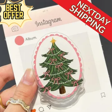 Christmas Tree Holiday Santa Snowflake Cute MagSafe Phone Grip
