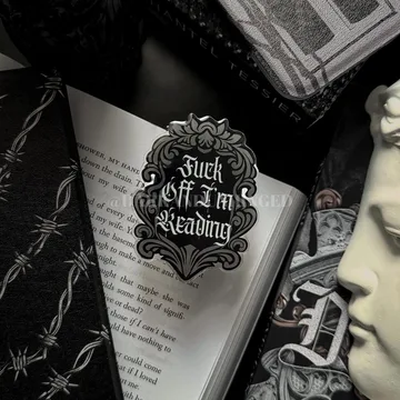 Eff Off I M Reading Kindle Gothic Girl Bookish Book Lover Phone Grip