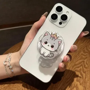 Cat Kitten Kitty Cute Trendy Stylish Aesthetic MagSafe Phone Grip