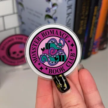 Monster Romance Book Club Smut Spicy Magnetic Cute Phone Grip