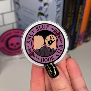 Smut Book Club Book Spicy Romance Magnetic Cute Trendy Phone Grip