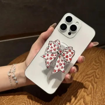 Heart Bow Coquette Ribbon Valentine Cupid MagSafe Phone Grip