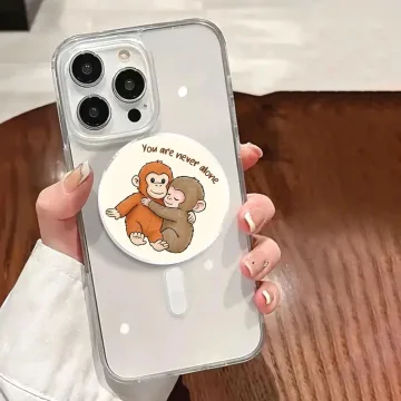 Baby Monkey Punch Monkey Viral Monkey Punch Animal Lover Phone Grip