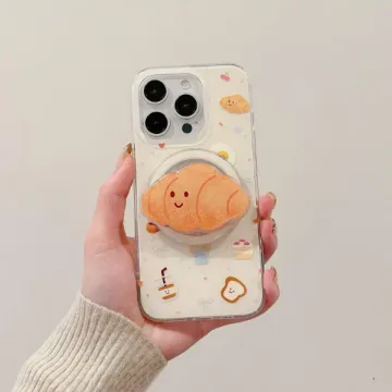 Jelly Cat Croissant Jelly Cat Gift for E Readers MagSafe Phone Grip