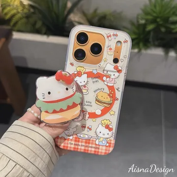 Burger Magnetic Cute Trendy Stylish Phone Grip