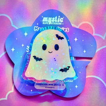 Ghost Kindle Bookish Book Lover Cute Trendy MagSafe Phone Grip