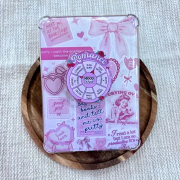 Romance Mood Wheel Kindle Bookish Book Lover Smut Phone Grip