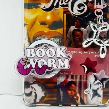 Bookworm Retro with Modern Twist Y2K Checkerboard MagSafe Phone Grip
