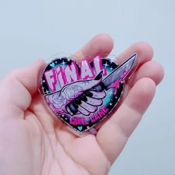 Badass Final GIRL GANG Cutie Knife Kindle Book Bookish Phone Grip