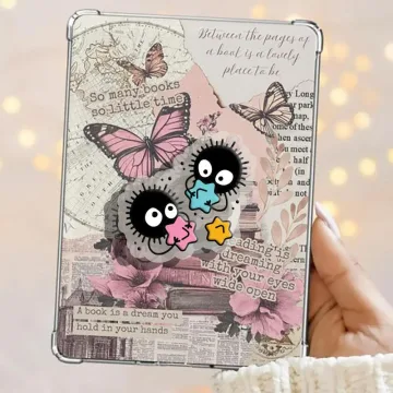 Soot Sprites Anime Spirited Away Kindle Book Bookish Phone Grip