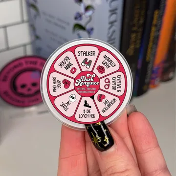 Dark Romance Wheel Book Smut Spicy Magnetic Cute Trendy Phone Grip