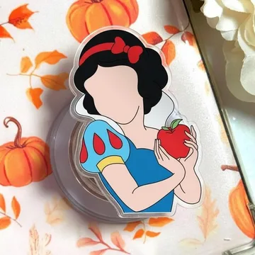 Red Apple Princess Fairest of Them All Magnetic Cute Phone Grip