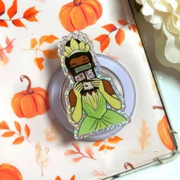 Fairytale Kingdom Reading Princess Magnetic Cute Trendy Phone Grip