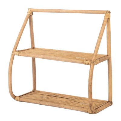 Outdoor-Suitable Wicker Rattan Storage Shelf H2610