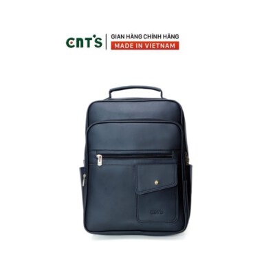 Multi-Function Office Leather Backpack BL79 (PU Leather, Fits 15.6-Inch Laptop, 28.5 x 11.5 x 38.5 Cm, Made In Vietnam)