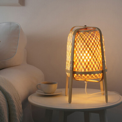 Handmade Rattan Hanging Lantern With Handle