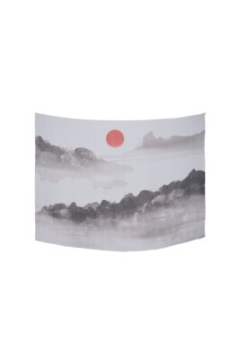 Digital Print Ramie Scarf