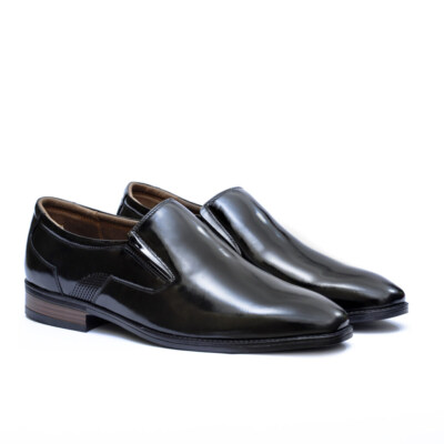 Men’s Premium Cow Leather Dress Shoes ER10 (Lightweight Rubber Sole, Breathable Insole)