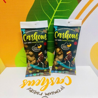 Hạt Điều Trắng Rang Cà Phê – 50g