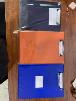 A4 Leather Document Folder (PU Leather, 24×32cm)