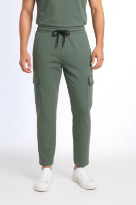 Cargo Jogger Medical Scrub Pants (Cotton-Spandex Blend, 280 GSM, Quick-Dry)