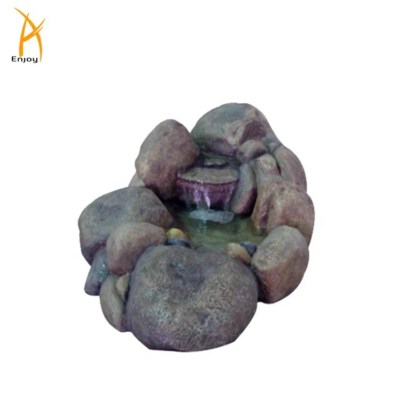 Artificial Style GRC Cement Garden Water Fountain (Painted Finish, Weather-Resistant, Freestanding)