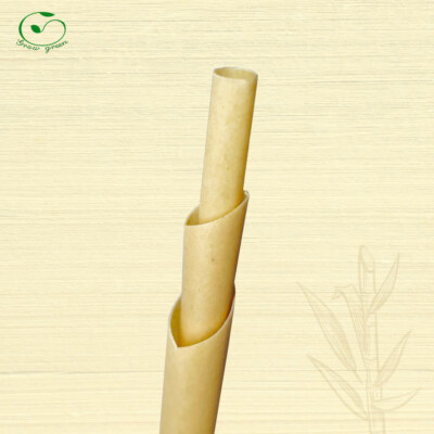 Sugarcane Bagasse Straws (Eco-Friendly, Multiple Sizes)