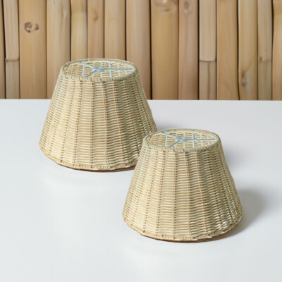 Traditional Handmade Round Rattan Pendant Lampshade