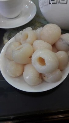 Canned Whole Lychee In Light Syrup