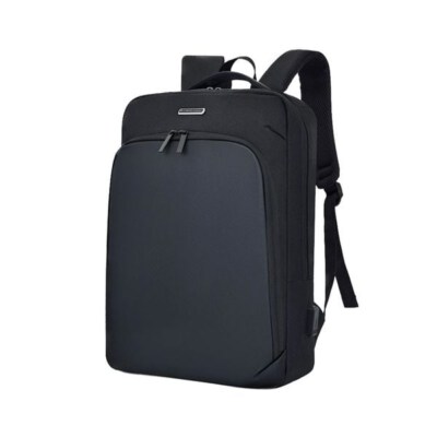 Water-Resistant Laptop Backpack With USB Charging Port (Dual-Layer, Fits 15.6 Inch)
