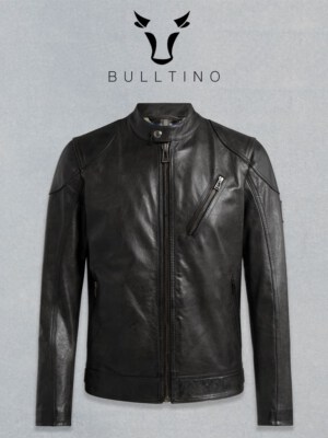 Genuine Leather Jacket DDV06D (100% Goat Leather, YKK Zipper, Silk Lining)