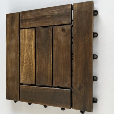 Acacia Decking Tiles 7 Slats