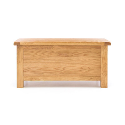 Blanket Box (Montreal–Quebec Range, Rustic Waxed Finish, Oak & Rubberwood)
