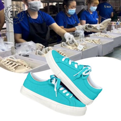 Women’s Lightweight Flat Slip-On Walking & Running Shoes (Mesh Upper, PU + Mesh Lining, Rubber Midsole/Outsole, Custom Logo/Packaging/Graphics)