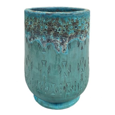 American-Style Glazed Ceramic Outdoor Planter