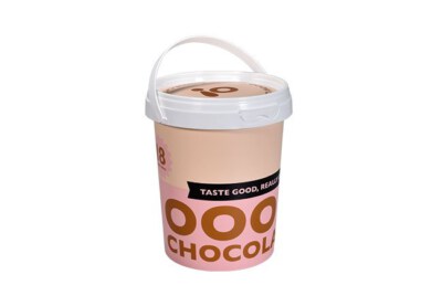 500ml Round IML PP Container with Secure Lock