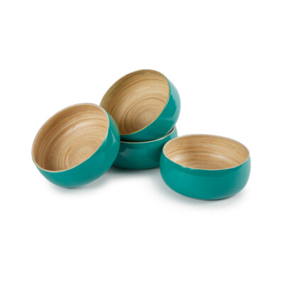 Bamboo Fiber Bowl Set With Lid